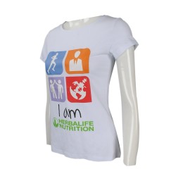 T807 tailored women's short-sleeved T-shirt homemade printed logo short-sleeved T-shirt healthy drinks active t-shirt wholesaler T807 tailored women's short-sleeved T-shirt homemade printed logo short-sleeved T-shirt healthy drinks active t-shirt wholesaler